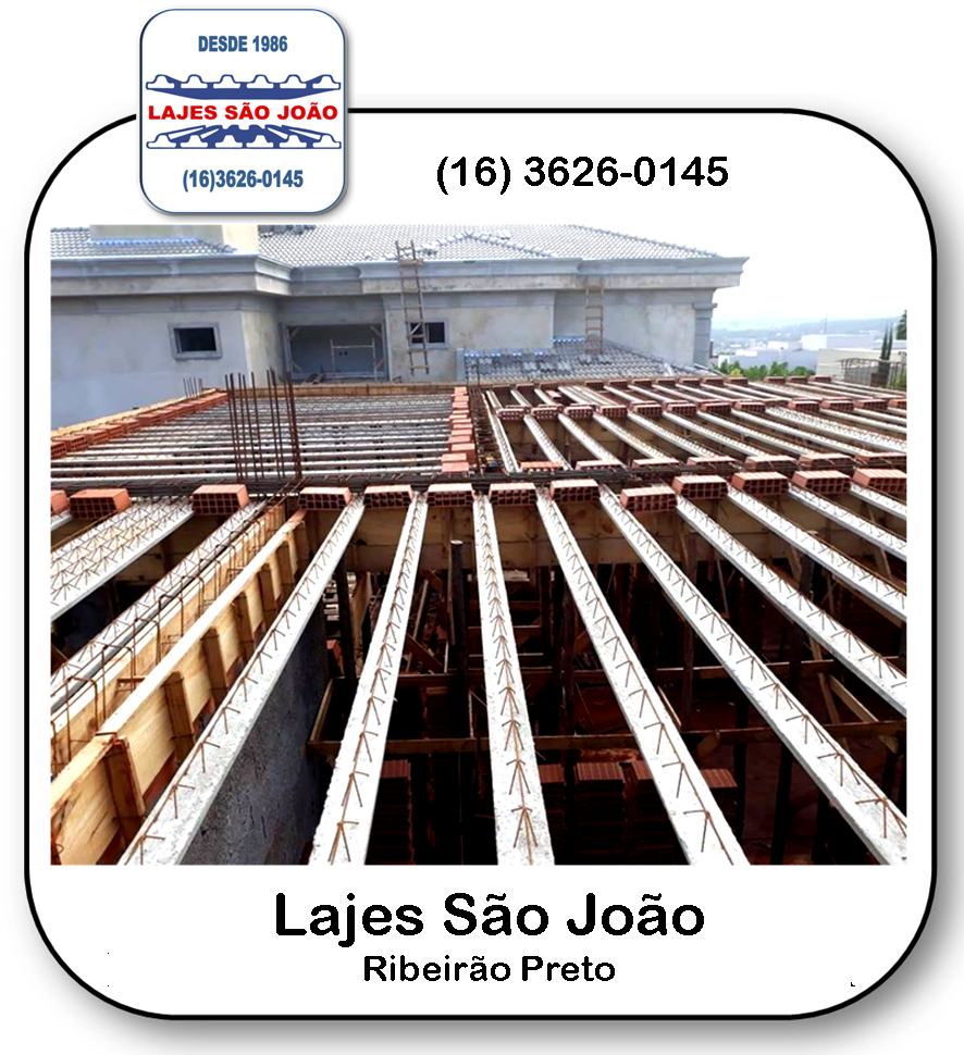 lajes para piso em Ribeirão Preto